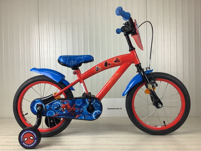 Spiderman jongensfiets