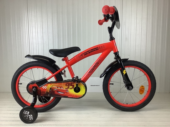 Cars Lightning McQueen jongensfiets