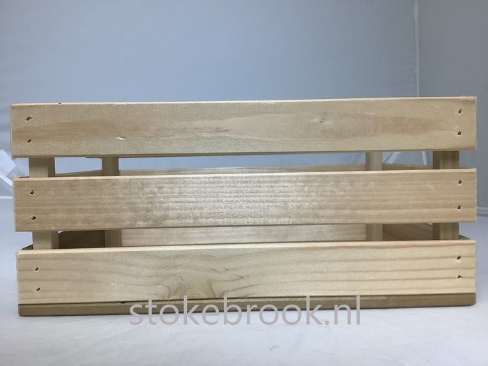 Houten transportkrat smal XS