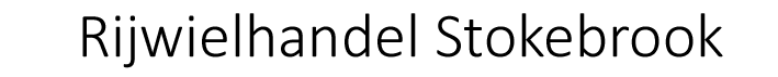 Logo Rijwielhandel Stokebrook