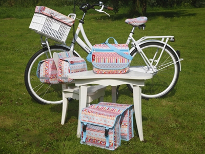 Dubbele tassen kinderfiets